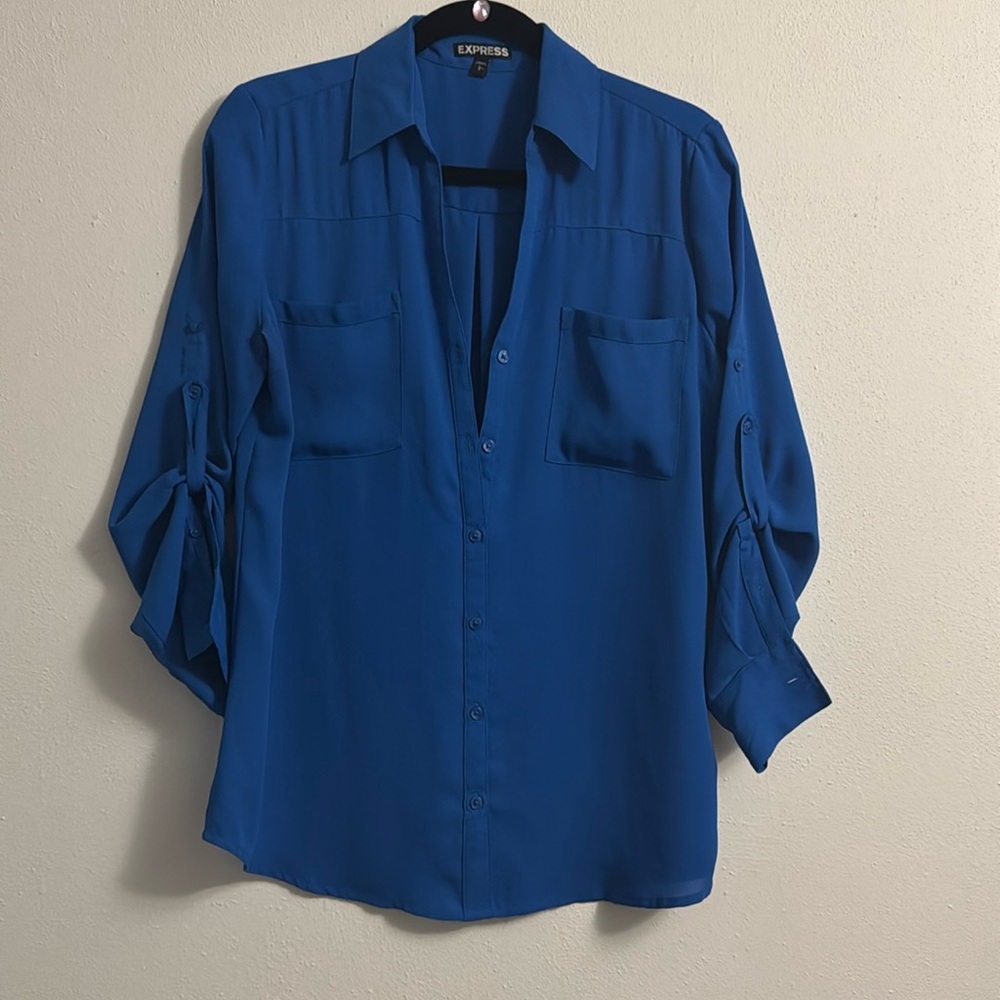 Express button up blouse